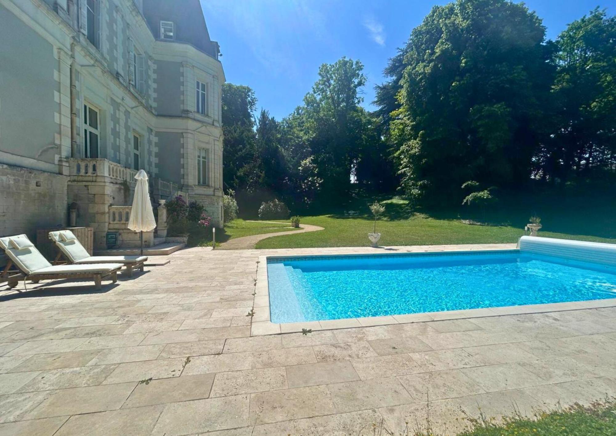 Chateau De Saint-Bohaire Bagian luar foto