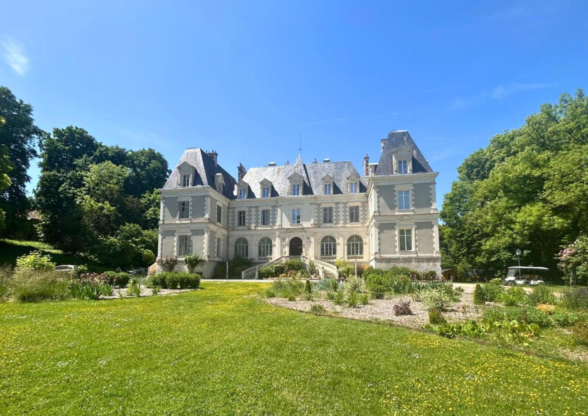 Chateau De Saint-Bohaire Bagian luar foto