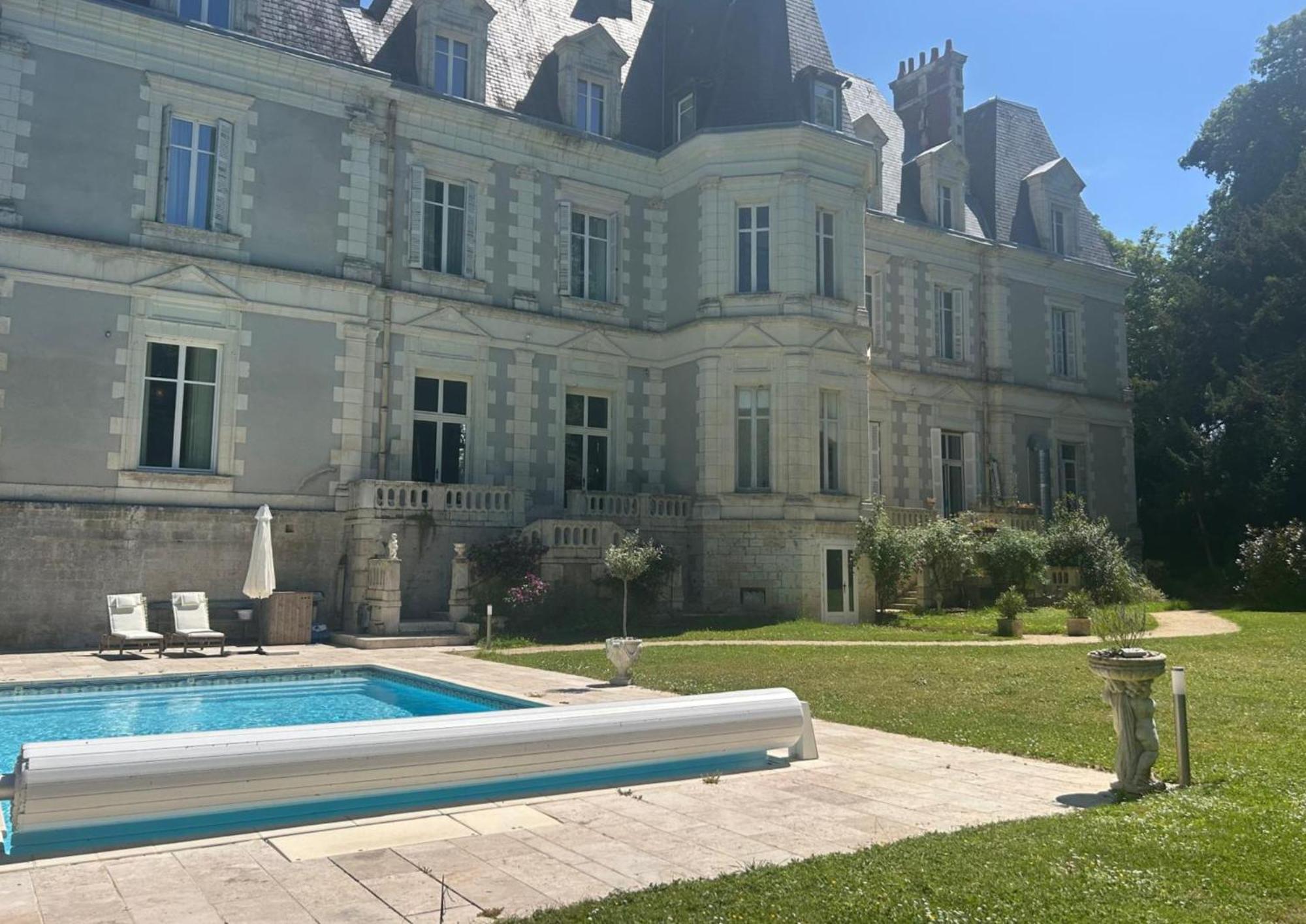 Chateau De Saint-Bohaire Bagian luar foto